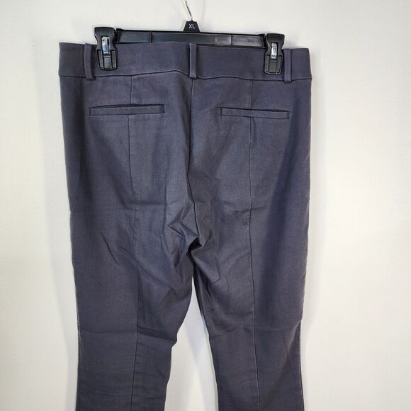 Ann Taylor Loft Womens Pants Size 6 Blue Marisa Skinny Fit Ankle Slacks Trousers - Picture 5 of 8